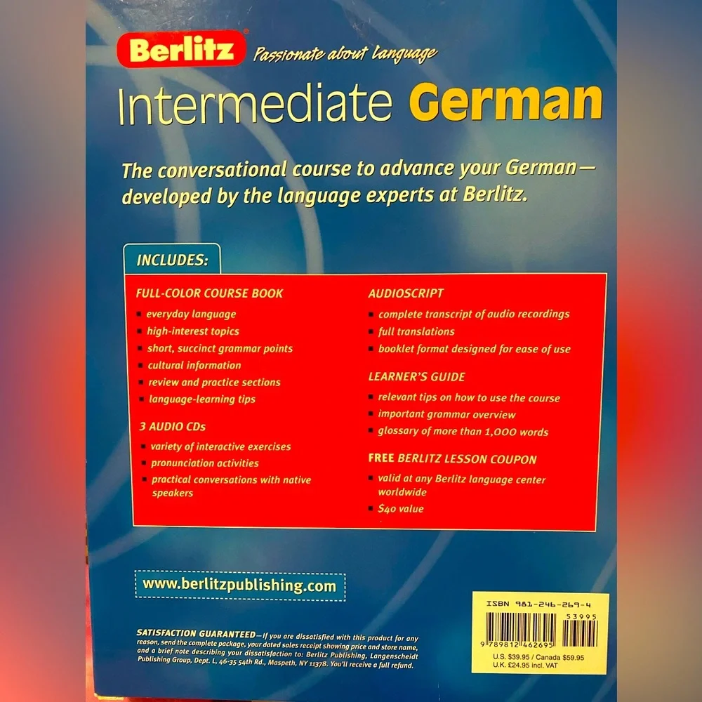 Berlitz Intermediate German Language Course - Picture 4 of 4